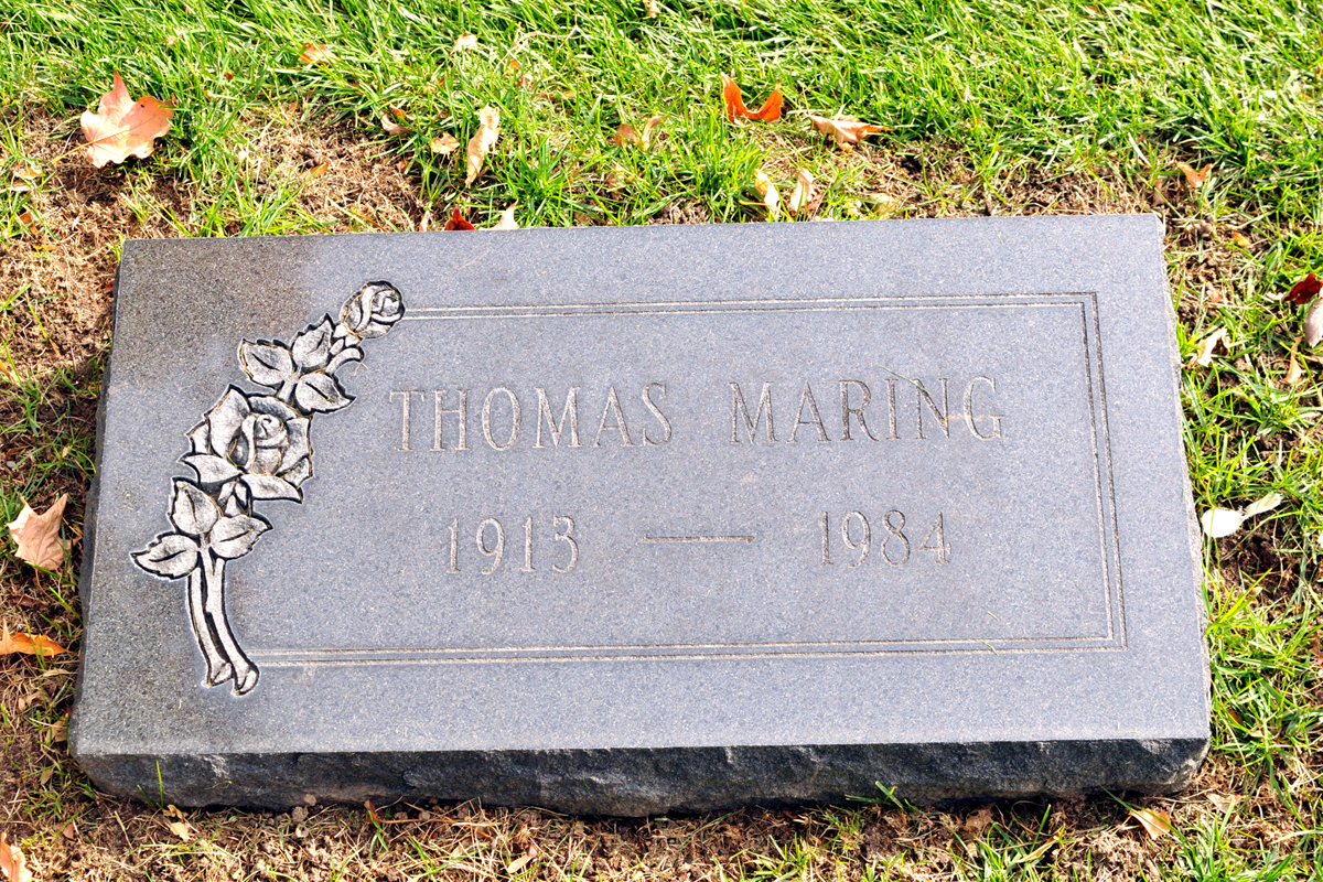 grafsteen thomas maring op 9 okt 2012.